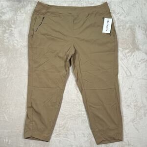 NWT Athleta Trekkie North Jogger Khaki Beige Pants Women’s Plus Size 22